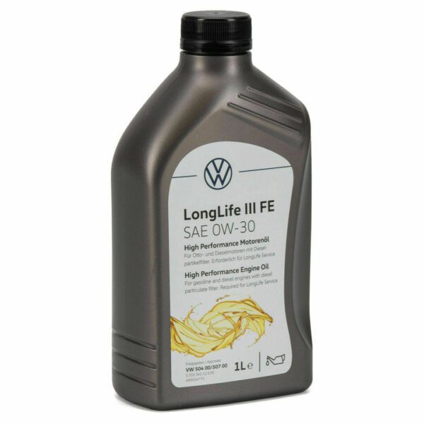 Olio motore 0w30 Long life 3 FE originale Volkswagen (confezione da 1 litro) GS55545C2EUR